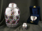lattice cremation urn