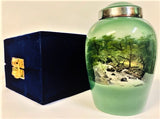 Mountain Stream Cremation Urn I Themed Scenic Urn