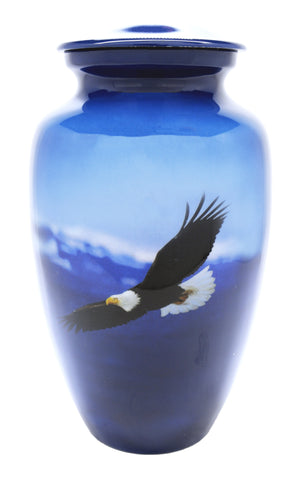 Spirit in the Sky patriotic Cremation Urn | Vision Medical