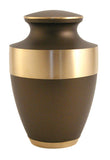 Lineas Rustic Bronze Cremation Urn | Vision Medical