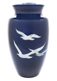 Mother of Pearl Going Home Doves Cremation Urn | Vision Medical