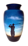 The Perfect Swing Hand Painted Cremation Urn | Vision Medical