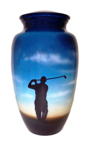 The Perfect Swing Hand Painted Cremation Urn | Vision Medical