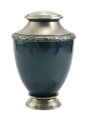 Terrybear urn Artisan Indigo Cremation Urn | Vision Medical