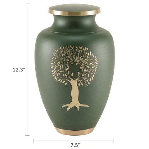 Extra Large Cremation Urn | XL  Aria Tree of Life | Designed for a large person up to 320#
